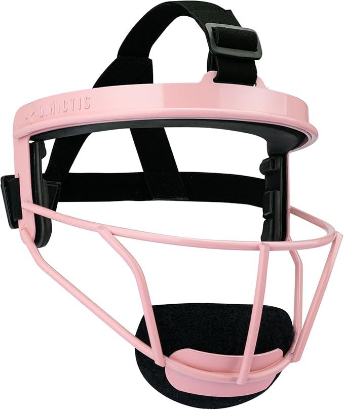 Dinictis Softball Face Mask, Lightweight, Comfortable, with Wide Field Vision, Durable and Safe Face Guards, Premium Protective Softball Fielder's Mask M