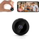 eroerl Hidden Camera-WiFi Wireless Cam-Nanny Camera-Spy Cameras-1080P HD Night Vision-Pet/ Baby - HD Surveillance Cam - Surveillance Cameras with Motion Detection and Night Vision