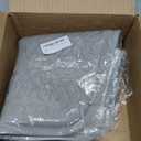 wuyaoyao Thin Gel Car Seat Cushion, Breathable Cooling Seat Cushions for Cars, Non-Slip & Comfortable Automotive Front Seats Cushion Pad for Driver, Chair Protector for Vehicle, Home, Office (Gray)