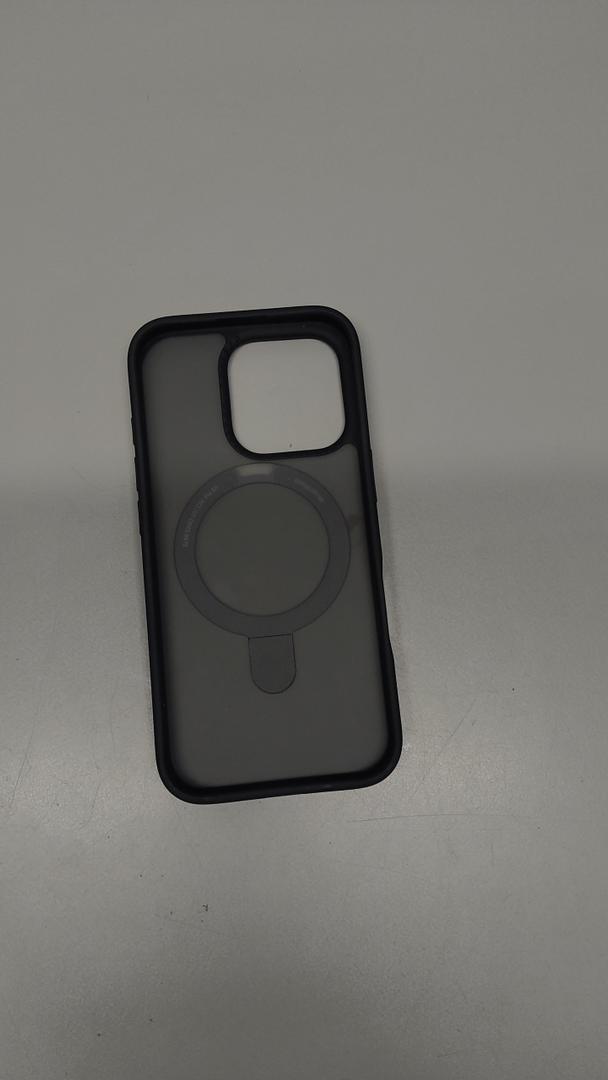CASEKOO Designed for iPhone 15 Pro Case with Magnetic Invisible Stand [Military Drop Protection] [Compatible with MagSafe] Shockproof Slim Translucent Matte Pro Case 6.1 Inch, BLACK