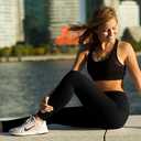 LMB High Waisted Leggings for Women - High Classic Waistband - Extra Soft Fabric, Perfect for Lounging, Yoga (Black)