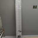 No Drill Blackout Cellular Shades,White,34.5" W x 48" H