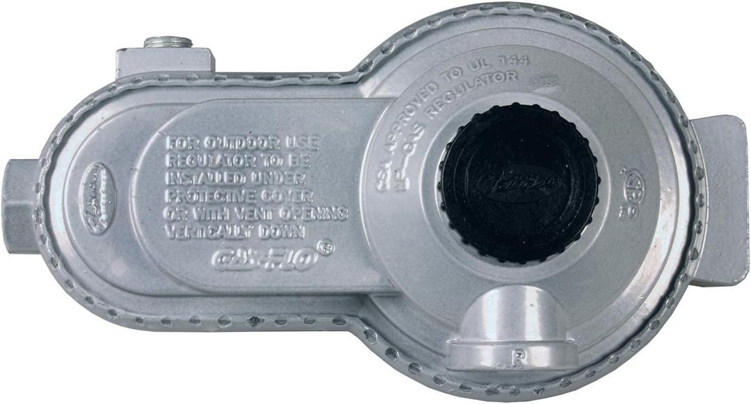 JR Products 07-30385 Low Pressure Two-Stage LP Gas Regulator