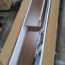 GarveeHome Wood Platform Bed Frame, Wooden Bed Frame Without Headboard, Wood Slat Support, No Box Spring Needed, Easy Assembly (Walnut Wood, California King)