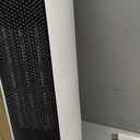 2-1 Electric Space Heaters For Indoor Use, 25" Tower Heater And Fan Combo, 70Oscillating, 3S Instant Heating,1500W, 3 Heating & Fan Modes, Electric Portable Heater For BedroomOfficeHome, White