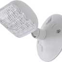 TANLUX Emergency Remote Head Lighting, 1 Pack Single Head Emergency Light, UL Listed, Multi Voltage 3.6 to 24 Volt Input, 3 Watts, 180 Lumen, White