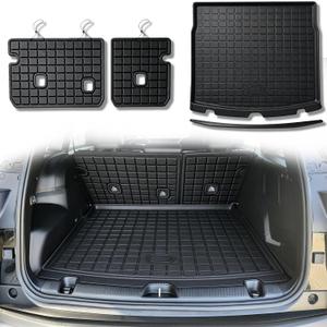 Trunk Mats Set for 2026 Jeep Cherokee Hybrid/Recon/2025-2027 Wagoneer S