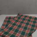 Green Buffalo Plaid Christmas Tartan Table Runners 72 Inches Long, Farmhouse Christmas Checkered Table Runner for Dining Room with Washable Woven Fabric, Vintage Kitchen Decor for Winter Holiday (72" x 13" (Pack of 1))