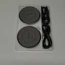 NewQ Wireless Charger, 15W Max Wireless Charging Pad for iPhone 17 16 15 14 13 12 11Mini/SE/Pro/Max/Plus, Samsung Galaxy S23/S22/S21/S20/S10/S9/S8/S7/Note20/10/9/8, Air Pods/Pro/Galaxy Buds/+, 2 Packs