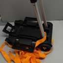 Car Seat Travel Cart for Airport - Carseat Roller for Traveling. Extendable Base Plate, Foldable, storable, and stowable Under Your Airplane seat or Over Head Compartment.