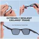 KastKing Beartrap Polarized Sports Fishing Sunglasses, With PuriVex Protective Lens Coating, Wayfarer Design, Men Women