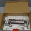 Metal Gourmet Pasta Press Attachment for Kitchenaid Stand Mixer, Pasta Maker Attachment with 5 Interchangeable Plates, Spaghetti Bucatini Fusilli Large/Small Macaroni