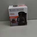 BLACK+DECKER 5-Cup Coffeemaker, Black, DCM600B