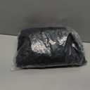 Men's Dishdasha Muslim Clothes Maxi Shirt Robe Stand Collar Kaftan for Men Dubai Thobe 1PC Ethnic Clothes, StyleH Black, XL