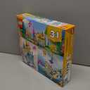 LEGO Creator 3 in 1 Unicorn Castle Building Toy for Kids - Unicorn Toy Trio for Girls & Boys, Ages 8+ - Build 3 Pretend Play Toys with 1 Set of Building Blocks - Gift Idea for Birthdays - 31175