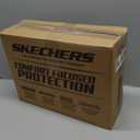 Skechers Memory Foam Car Seat Covers, Air Cool Mesh Thick Seat Covers, Car Seat Covers Front Seats Airbag Compatible, Automotive Comfort & Protection for Most Cars, Vans, Trucks, SUVs, Blue (Black and Blue)