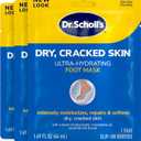 Dr. Scholl's Dry, Cracked Skin, Ultra Hydrating Foot Mask, 3 Pairs Moisturizing Socks: Intensely Moisturizes Repairs and Softens Rough Dry Skin with Urea & Essential Oils for Dry Cracked Feet