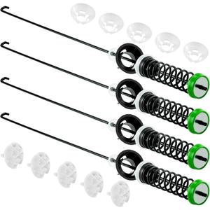 W11130362 Washer Suspension Rod Kit for Whirlpool Maytag Kenmore Washer Parts, 23.3in Fit Replaces WTW5000DW3 WTW5000DW2 MVWX655DW1 MVWC565FW1 W10594080 W10735786 W10748956 | 2026 Upgraded by PANDEELS