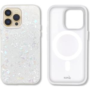 Sonix Case for iPhone 14 Pro | Compatible with MagSafe | 10ft Drop Tested | Pearl Tort