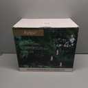 Solar Powered Led Chandelier Lights Outdoor Waterproof Hanging, Solar Light for Shed Interior, Gazebo, Home, Garden, Backyard, Pergola, Tree, Canopy, Window Decor (3Pcs LED Bulb)