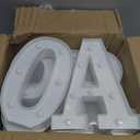 2026 Graduation Decorations 8 LED Marquee Light-Up Letters,Grad 2026" for Preschool, Kindergarten, School, and College Party Dcor