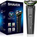Electric Razor for Men - Electric Shavers for Men with Magnetic Detachable Head, 3D Floating Head, Ideal for Travel, Office, and Business Trips