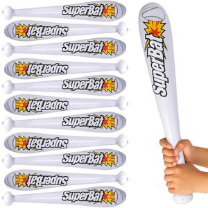 ArtCreativity 22 Inch Inflatable Baseball Bats for Kids, (Pack of 12), Baseball Goodie Bags Favors & Superhero Birthday, Party Favors, Inflatable Toys, Easter Basket, Carnival Party Prizes for Kids