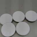 Fire Sprinkler Head Protector Cover, 5pcs Ceiling Sprinkler Head Escutcheons Plates Decorative Trim Rings 3.3inch White Concealed Cover Plate for Indoor Fire, Outer 5.5cm Inner Diameter 4.5cm