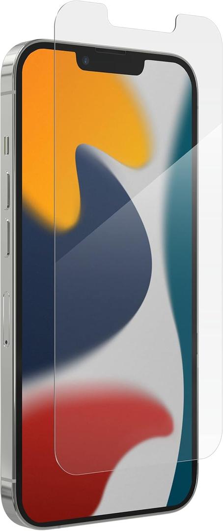 ZAGG Glass+ Screen Protector for iPhone 16e/ 14/13/ 13 Pro - 3X Shatter Protection, High Scratch Resistance, Oil-Resistant, Reinforced Edges, InvisibleShield, Easy Install