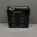 Small Single Serve Coffee Maker for K Cup and Ground Coffee, Fast Brew One Cup Coffee, 6 to 12 oz. Brew Sizes, Machine with Descaling Reminder and Water Window, Black