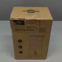 Milk Frother, Paris Rhne 4-in-1 Milk Steamer and Frother, Hot & Cold Foam Milk Warmer with Temperature Control, Auto Shut-Off Frothers for Coffee, Latte, Cappuccino, Macchiato (Pearl)