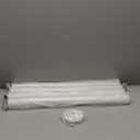 QLLY 28 inch Adjustable Tall Metal Desk Legs, Office Table Furniture Leg Set, Set of 4 (White)