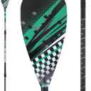 SereneLife SUP Paddle 3 Piece Adjustable Paddle board Oar with Lightweight Shaft, Durable Blade - For Stand Up Paddleboard, Surfing, Flatwater Paddling & Racing