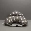 Nursing Pillow  Breastfeeding Pillows with Security Fence for Enhanced Support & Comfort  Removable Cotton Cover, Adjustable Waist Strap, Newborn Essentials Must Haves Baby Registry Search (Clouds)