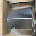 8 Inch Dryer Roof Vent, Stainless Steel Roof Exhaust Vent Cap with Backdraft Damper, Weatherproof Removable Rooftop Vent Cover for Dryer Vent, Bathroom Exhaust Fan and Attic Ventilation, Silver