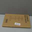 Wisuce Black Coffee Mug Tree, Updated Thick Bamboo Mug Holder Base,Coffee Cup Stand Mug Holders with 6 Hooks for Countertop Cup Rack Organizer Stand (Black)