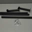 Closet Rods for Hanging Clothes, Heavy Duty Closet Rod 17-96 Inch Adjustable Clothes Hanging Bar Metal Shower Curtain Rods for Closet, Wardrobes, Bathroom, Windows