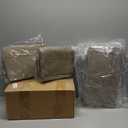 NLQR Tan Leather Driver & Passenger Side Bottom & Top Lean Back Replacement Seat Covers fit for Ford F250 F350 F450 F550 Lariat 2002 2003 2004 2005 2006 2007 Excursion 2002 2003 2004 2005