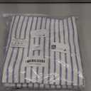 YEENAASY Throw Pillow Covers 22x22 Set of 2 Striped Fringe Pillow Cover Farmhouse Cushion Covers with Tassel Neutral Boho Pillows Decorative Square Pillowcase for Couch Sofa Bed, Blue