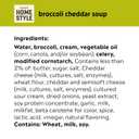 Campbells Homestyle Broccoli Cheddar Soup, 16.3 oz Can (EXP 06/08/28)