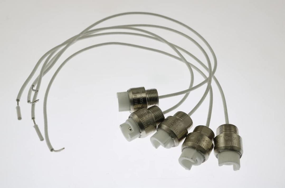 5 Pack R7S Ceramics Lamp Base Socket Lamp Holder Conveter Connector R7S Bulb Socket Lamp Holder Connector Metal Ceramics Handle for Flood Light Bulb