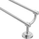 Moen DN0722CH Iso 24-Inch Double Towel Bar, Chrome