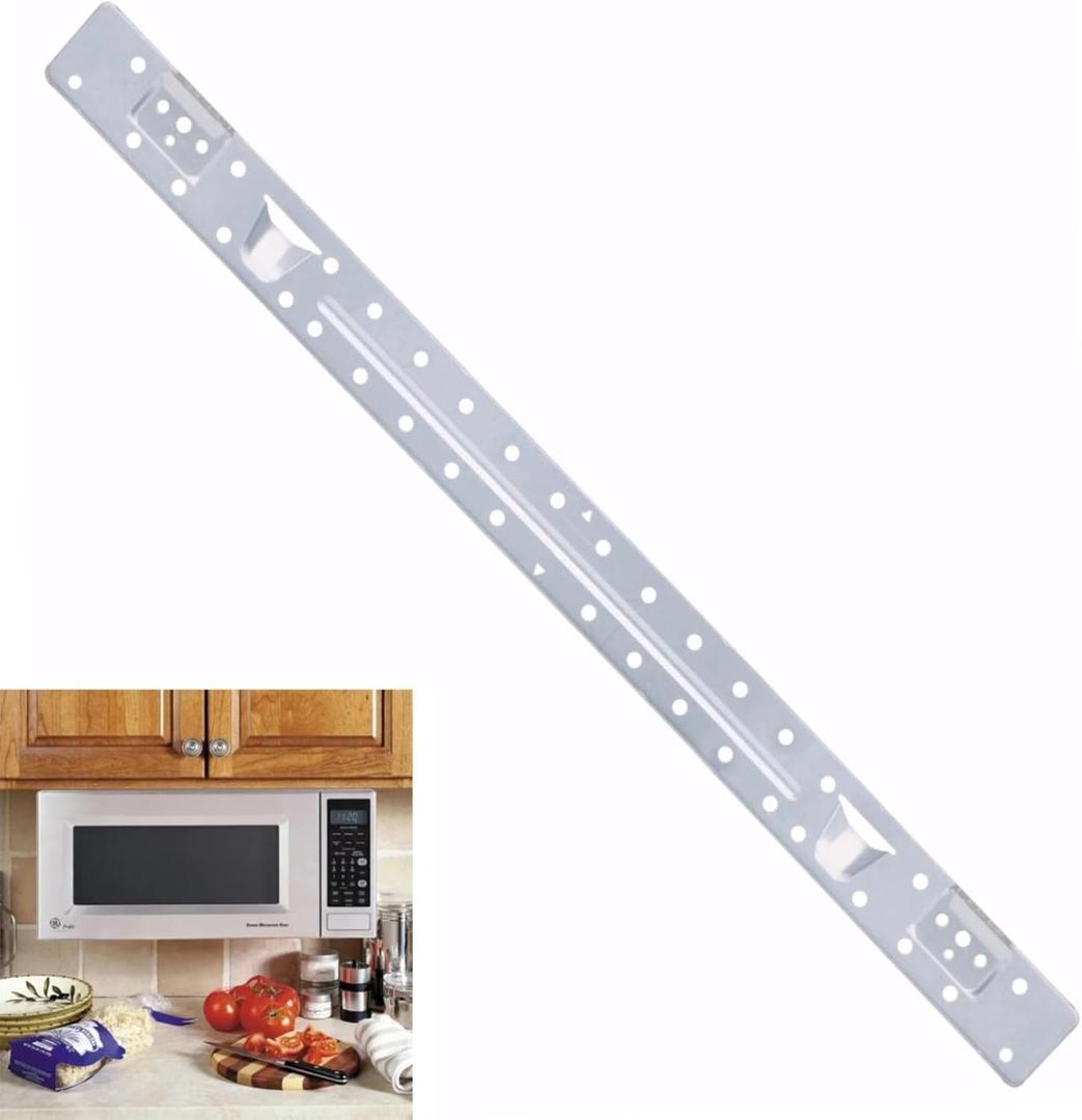 W11025649 W10440498 Microwave Mounting Bracket 29 Inches Compatible with Whirlpool Maytag Microwave Wall Mount Plate Replace 4545957, AP6245752, PS12074431