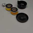 Air Compressor Silencer 1/2"PT 20mm Filter Air Compressor Muffler Accessories Air Compressor Intake Filter Noise Muffler Silencer 20mm Thread, Pack of 2