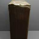 WICHEMI 8 Panel Indoor Dog Playpen, Acrylic Clear Puppy Playpen, 23.6" H Cat Play Pen with Double Door Lock, Paw Print Design Pet Playpen with Suction Cup, White