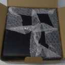 Wood Bed Risers Heavy Duty, Support Loading 2200lbs, 4 Pack Furniture Riser Leg Height Extenders Lifts for Dorm Sofa Couch Desk Chair Table, Black, 3.5" H(Inner 3" H)