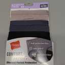 Hanes Women's Comfort, Period Underwear Pack, Light Leaks Period Panties, Light Protection Underwear, 3-Pack, Size 3XL