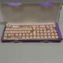 PBT Keycaps 144 Keys Cute Keycaps Dye-Sublimation Sushi Cat Keycap Mao Profile Custom Keycap for Cherry Gateron MX Swithes Mechanical Keyboards