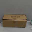 Zakkart Cat Perch for Window Sill with Bolster - Orthopedic Hammock Design with Premium Hardwood & Robust Metal Frame - Cat Window Seat for Large Cats and Kittens - Natural Color Wood Gray Bed, 24''W