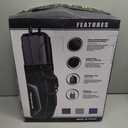 Golf Travel Bag with Hard Case Top and Wheels Premium Oxford Fabric, Golf Travel Bags for Airlines Protect Your Club for Safe Transport (Grey)